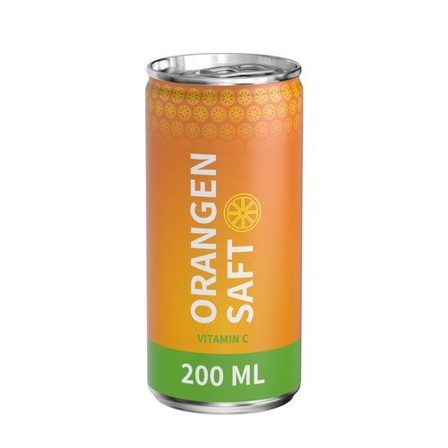 Succo d`Arancia , 200 ml, Fullbody (opaco)