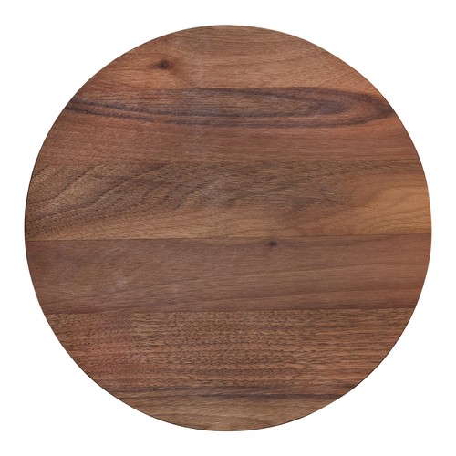 Rotating walnut board ⌀ 30 cm