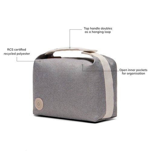 VINGA Sortino RCS toiletry bag VINGA Sortino RCS toiletry bag