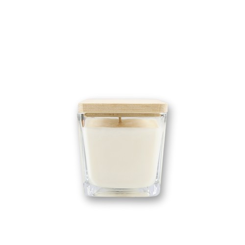 Bougie végétale GRASSE Carré 190g - France Baies givrées Bougie végétale GRASSE Carré 190g - France Baies givrées