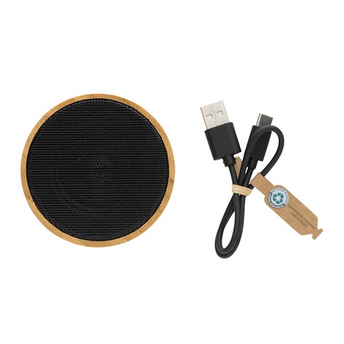 Enceinte 3W en bambou et ABS RCS Enceinte 3W en bambou et ABS RCS