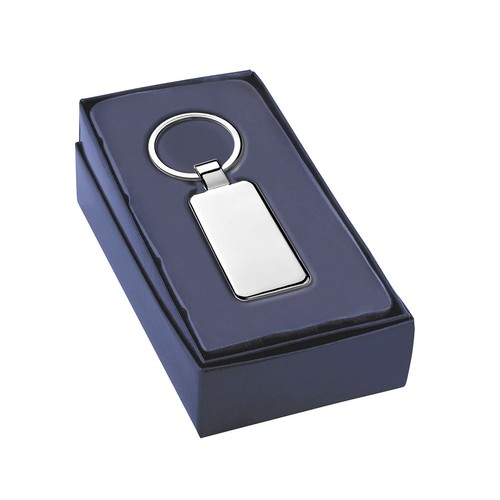 KEY CHAIN RECTANGULAR PLATE 26X50 MM