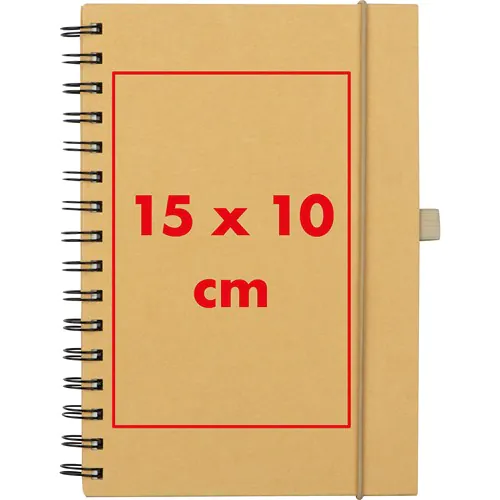 Carnet de notes en carton