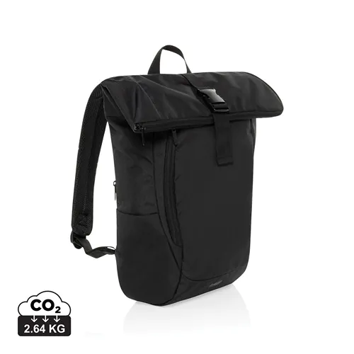 Swiss Peak Aware™ RPET Leonard 15.6 inch laptop backpack Swiss Peak Aware™ RPET Leonard 15.6 inch laptop backpack