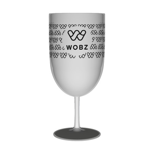 18 cl Event gepersonaliseerd wijnglas - gezeefdrukt in 1 kleur