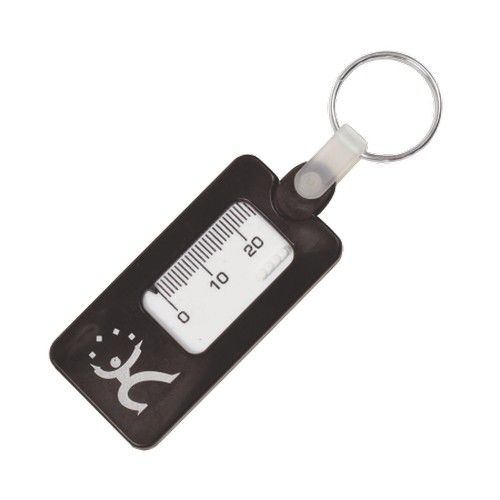 Key-ring tyre gauge