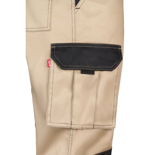 VL NJORD. Two-tone multi-pocket twill trousers (240 g/m²), in cotton (35%) and polyester (65%) VL NJORD. Two-tone multi-pocket twill trousers (240 g/m²), in cotton (35%) and polyester (65%)