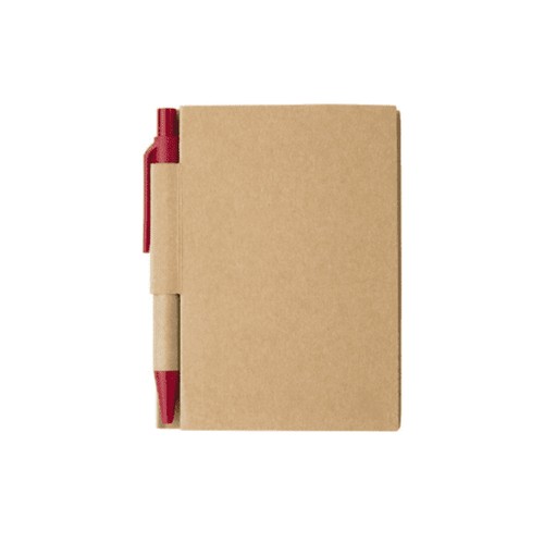 Carnet ECOBOOK et son stylo Rouge Carnet ECOBOOK et son stylo Rouge