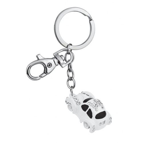 PORTE-CLÉS VW-COCCINELLE BLANC