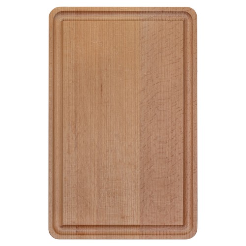 Beech cutting board with juice groove 25x16 cm