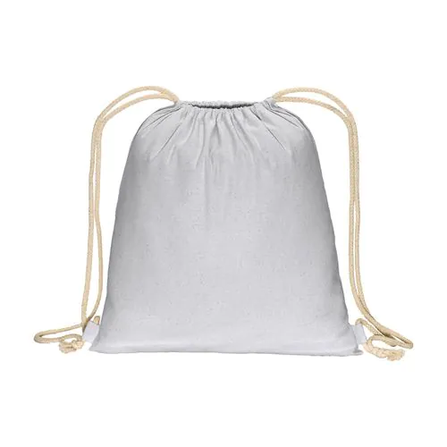 180 g/m2 cotton backpack, with drawstring closure 180 g/m2 cotton backpack, with drawstring closure