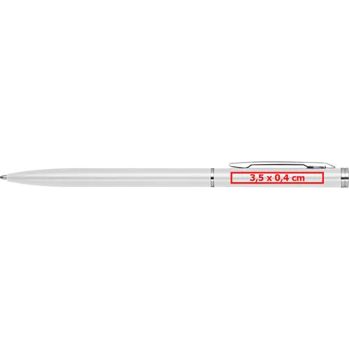 Elégant stylo bille twist slim chromé Elégant stylo bille twist slim chromé