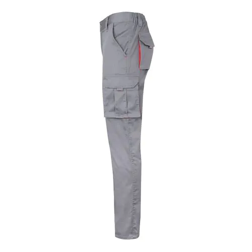 VL FIDES. Two-tone, multi-pocket stretch trousers (240g/m²), in cotton (46%), EME (38%) and polyester (16%) VL FIDES. Two-tone, multi-pocket stretch trousers (240g/m²), in cotton (46%), EME (38%) and polyester (16%)