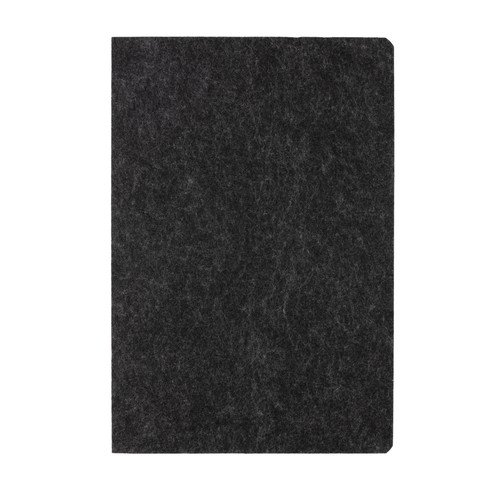 Cahier A5 en feutre recyclé certifié GRS Phrase