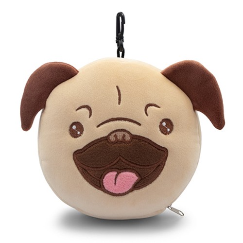 Chien en peluche, oreiller de voyage, masque pour les yeux | Atta