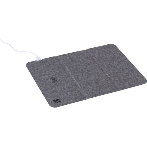 rPET wireless fast charger mousemat Selene rPET wireless fast charger mousemat Selene