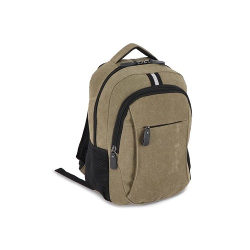 Recycled cotton canvas backpack Harper