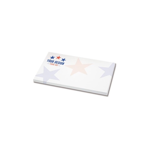 25 adhesive notes, 125x72mm, full-colour
