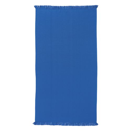 360 g/m2 recycled cotton fringed beach towel/Fouta
