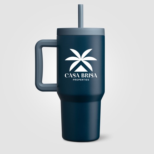 Grosche Aspen Stainless Steel Triple-Wall Insulated Straw Mug – 945 ml