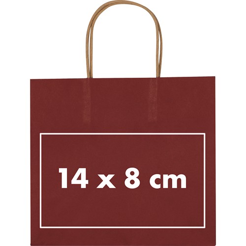 papieren tas, klein