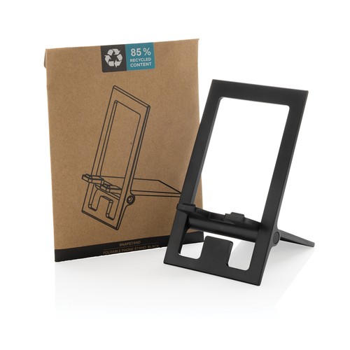 SnapStand RCS recycled plastic foldable phone stand SnapStand RCS recycled plastic foldable phone stand