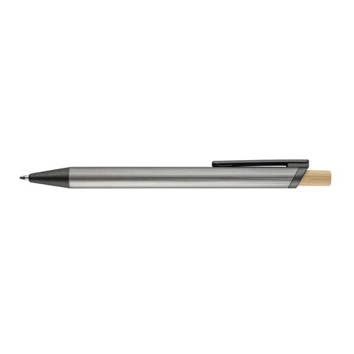 Stylo à bille Metmaxx® "AluEcoLogo" titane Stylo à bille Metmaxx® "AluEcoLogo" titane