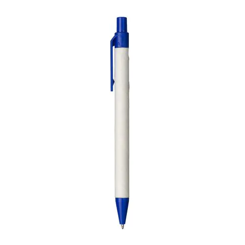 Stylo à bille en papier recyclé avec détails en PLA coloré Stylo à bille en papier recyclé avec détails en PLA coloré