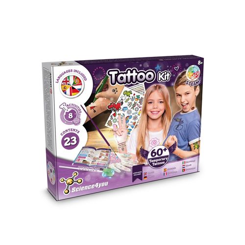 Tattoo Factory Kit I. Educatief spel voor kinderen Tattoo Factory Kit I. Educatief spel voor kinderen