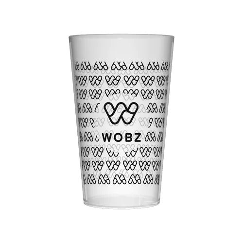 Personalised 12 cl Reusable Plastic Cup - 1 color screen printing Personalised 12 cl Reusable Plastic Cup - 1 color screen printing