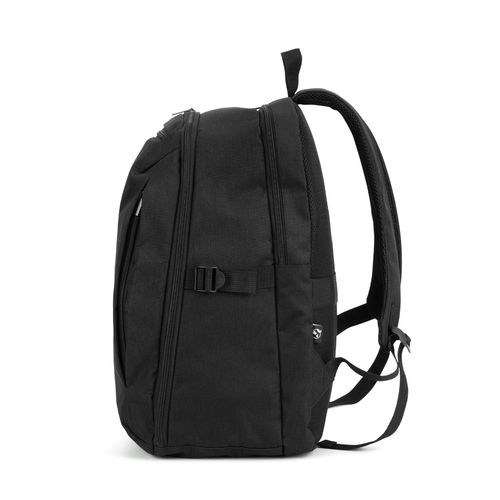 UDINE. Reisrugzak met openen compartiment van hoogwaardig 300D gerecycled polyester, 16 inch