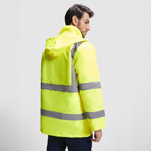 Parka trapuntato ad alta visibilità MERAK