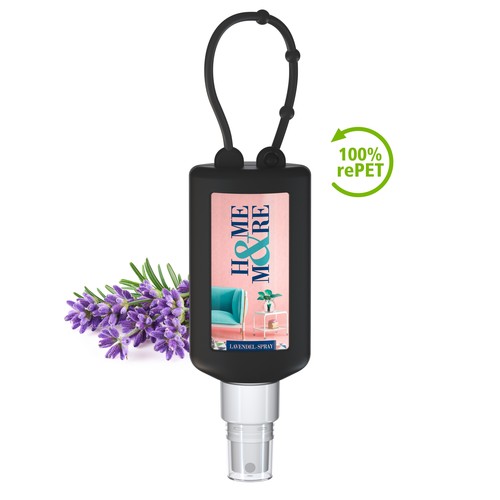 Lavender Spray, 50 ml Bumper (black), Body Label (R-PET)
