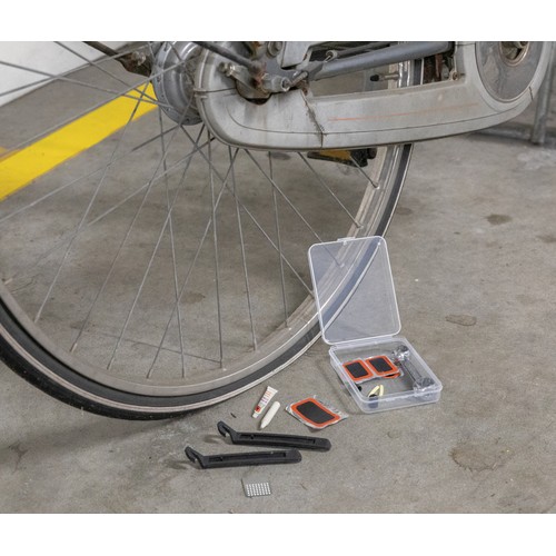 Kit riparazione compact per bicicletta
