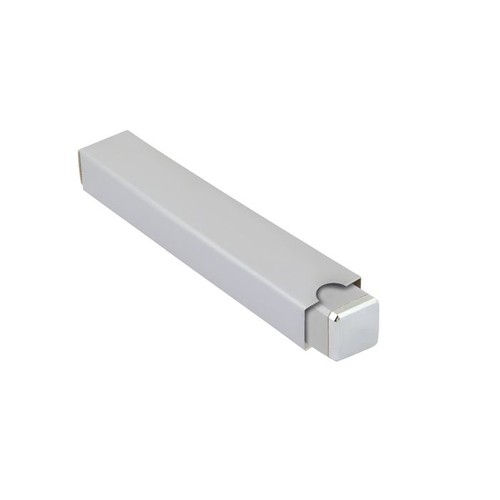 ALUMINIUM BOX  SQUARED COLOUR SILVER