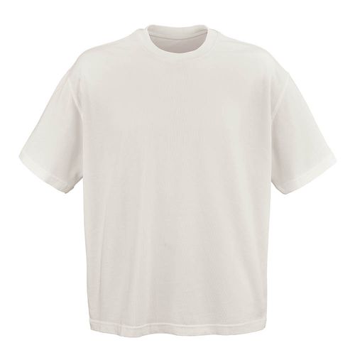Camiseta oversize Paloma. 100% algodón orgánico. 240g/m². Fabricada en Portugal