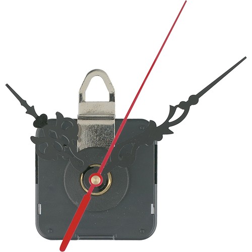 MOVIMENTO PER OROLOGIO DA PARETE IN PLASTICA E METALLO