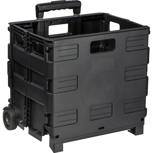 Folding shopping trolley