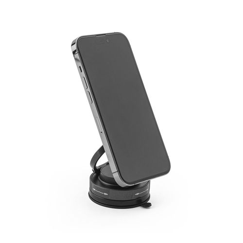 KEPLER. Magnetic mobile phone holder with vacuum attachment system for smooth and non-smooth surfaces (360º rotation) KEPLER. Magnetic mobile phone holder with vacuum attachment system for smooth and non-smooth surfaces (360º rotation)