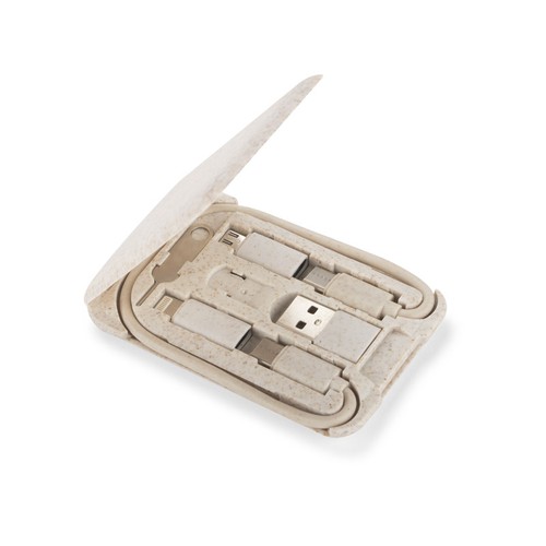 Mobile stand with charging cables OLIN