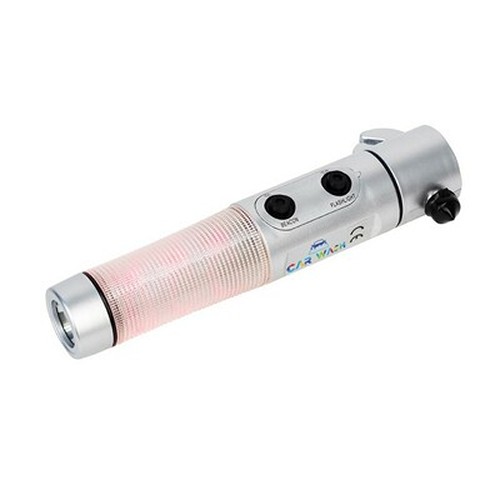 Emergency torch 1 LED, seat belt cutter, safety hammer | Auden