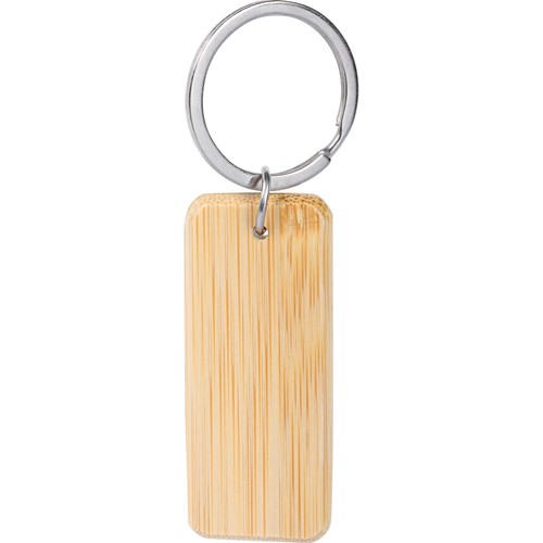 BAMBOO KEY CHAIN WITH NFC TAG (144 bytes)