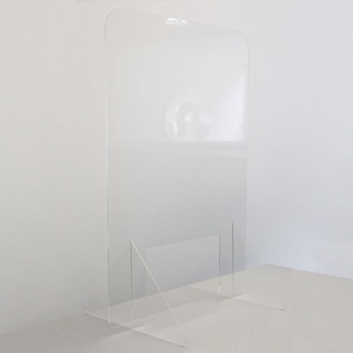 LARGE ACRYLIC PARTITION 0.3X90x120CM