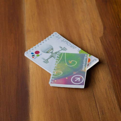 A7 SPIRAL BLOCK PP COVER SMOOTH CORN CUSTOMIZABLE