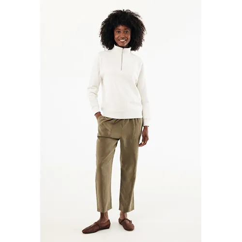 IQONIQ Elgon recycled cotton quarter zip sweater IQONIQ Elgon recycled cotton quarter zip sweater