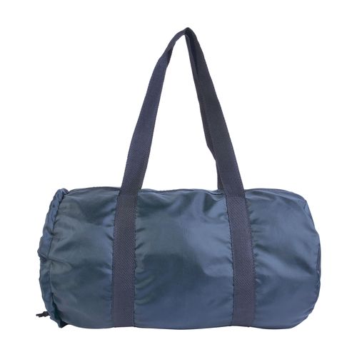 210D polyester cylindrical foldable sports bag