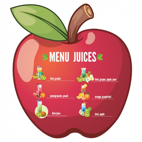 Set de table de forme personnalisée - Stratifié Set de table de forme personnalisée - Stratifié