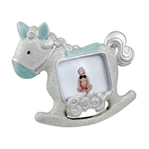 PHOTOFRAME ROCKING HORSE SKY-BLUE PHOTOFRAME ROCKING HORSE SKY-BLUE