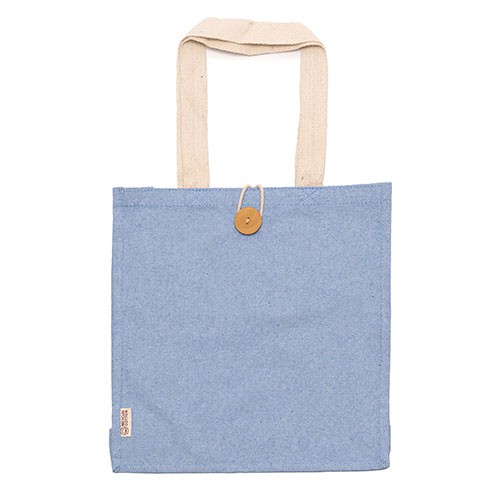 Borsa con finitura melange. Manici lunghi in coton Cosme Borsa con finitura melange. Manici lunghi in coton Cosme