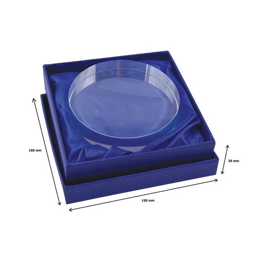 PRESSE-PAPIER VERRE diam mm 120 h19